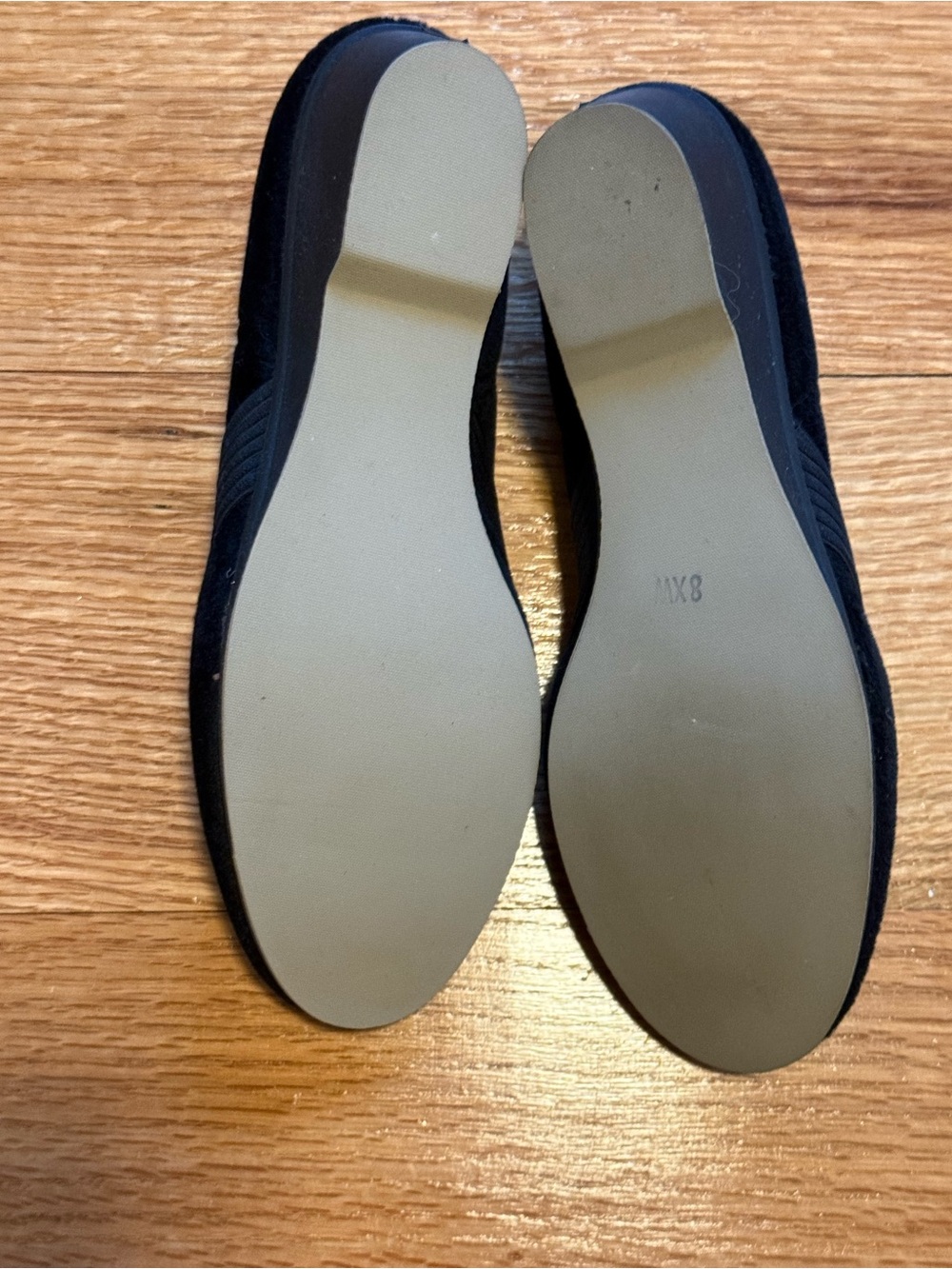 Foamtreads Black Women's Slip-On Comfort Shoes With Low Heel, Size 8 XW - Picture 9 of 9